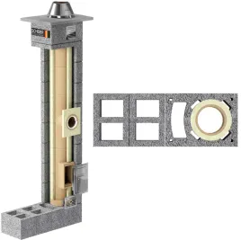 komin-systemowy-11m-fi-200-ceramiczny-system-izolowany-ocieplony-zestaw-5w