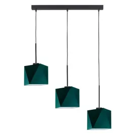lampa-wiszaca-sufitowa-zielona-zyrandol-regulowana-led-e27-abazur-modna