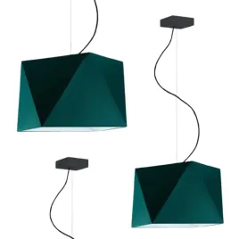 lampa-wiszaca-sufitowa-zielen-zyrandol-regulowana-led-e27-abazur-nowoczesna