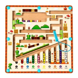 drewniany-labirynt-magnetyczny-montessori-kulki-nauka-kolorow-liczenia-w139