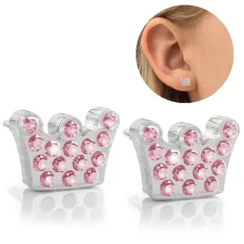 blomdahl-kolczyki-hipoalerg-b-princess-l-rose-9mm