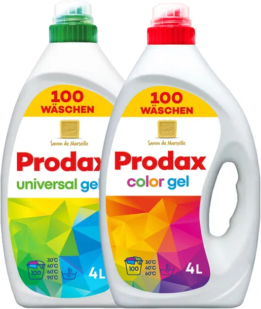 ŻEL DO PRANIA TKANIN KOLOR 4L PRODAX KOLORÓW NIEMIECKI