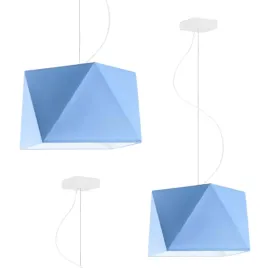 lampa-wiszaca-sufitowa-niebieska-zyrandol-regulowana-led-e27-abazur-modna