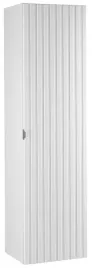 slupek-lazienkowy-wiszacy-astor-35-cm-amy-bialy-ryflowany-uchwyt-chrom