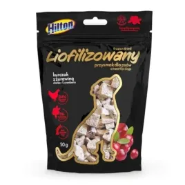 hilton-liofilizowany-przysmak-z-kurczakiem-i-zurawina-50g-dla-psa