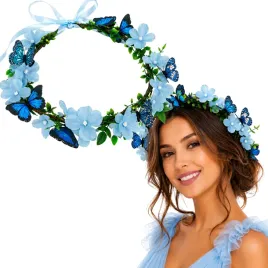 wianek-opaska-na-glowe-kwiaty-motyle-slubny-panienski-niebieski-boho