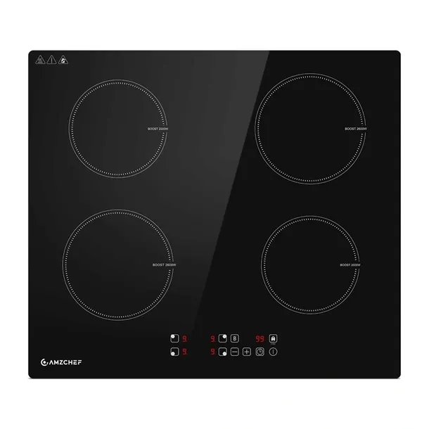 PLYTA INDUKCYJNA DO ZABUDOWY AMZCHEF CE T 74IB4XYZF CS 4 POLA 7400W