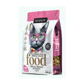 dr-malou-kurczak-z-kurzymi-sercami-500g-kot-karma-adult-cats-liofilizowana-karma-pelnoporcjowa