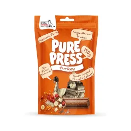 syta-micha-pure-press-smaczki-dla-psa-turkey-indyk-150g