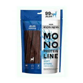 wiejska-zagroda-przysmak-dla-psa-monoproteinowe-miekkie-paski-jelen-dorosly-100g