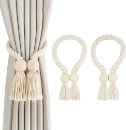 tasmy-do-zaslon-magnetyczne-marszczace-bezowe-boho-2-sztuki-recznie-tkane