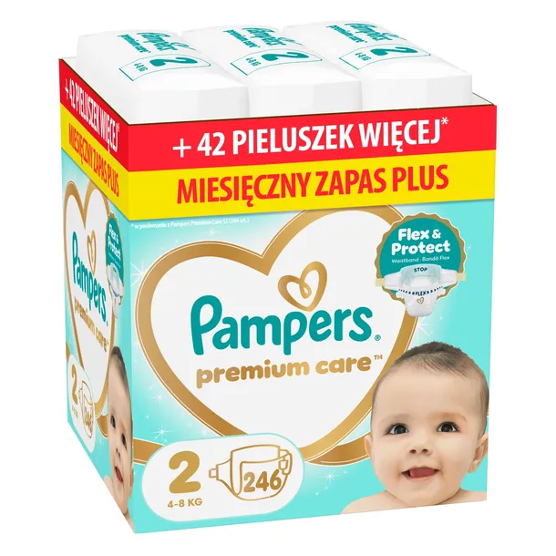 Pampers Premium Care 2, 246 szt., 4-8 kg