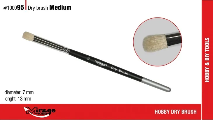 Mirage Hobby: Dry Brush - Medium