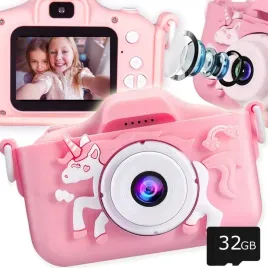 aparat-dla-dzieci-cyfrowy-fotograficzny-karta-32gb-jednorozec-kamera