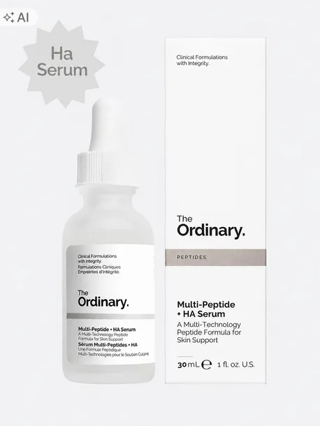 The Ordinary HA Serum Multi-peptide serum ujędrniające do twarzy 30 ml