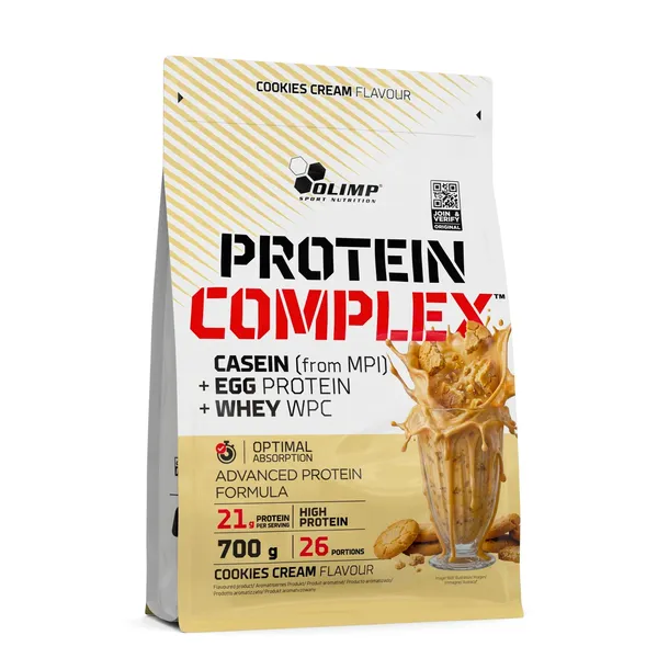 OLIMP PROTEIN COMPLEX 700g IZOLAT BIAŁEK MLEKA BIAŁKO WPC WHEY BIAŁKO JAJA!