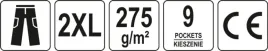 spodnie-robocze-duero-rozm-xxl-yt-8029-yat