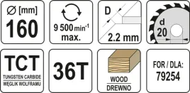 tarcza-tct-do-drewna-160x36tx20mm-yt-60577-yat