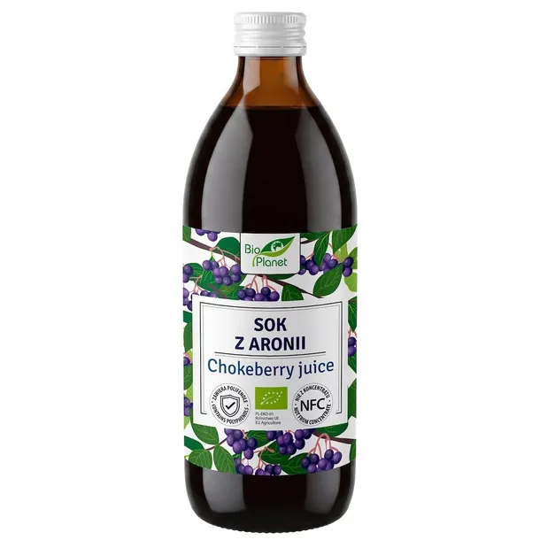 SOK Z ARONII NFC BIO 500 ml - BIO PLANET
