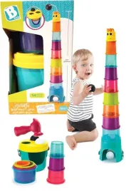 b-kids-zyrafkowa-wieza-xl-80-cm-kubeczki-4702n