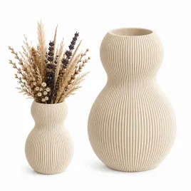 elegancki-wazon-dekoracyjny-ryflowany-3d-bezowy-nowoczesny-design-20-cm