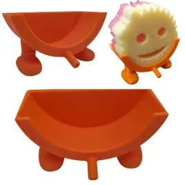 uchwyt-na-gabke-scrub-daddy-z-ociekaczem-ludzik-pomaranczowy