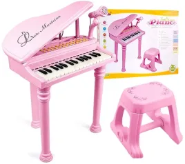 pianino-dla-dzieci-nauka-gry-organki-mikrofon-mp3-rozowe-pianinko