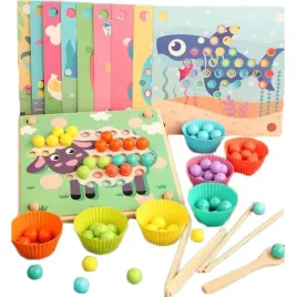 montessori-drewniana-ukladanka-z-kulkami-drewniany-sorter-gra-puzzle
