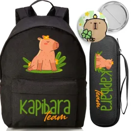plecak-szkolny-czarny-organizer-wyprawka-do-szkoly-kapibara-team-pin