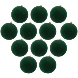 bombki-choinkowe-welurowe-ciemnozielone-6-cm-12-szt-w-tubie