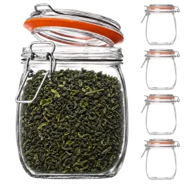 4x-sloik-szklany-z-klamra-750ml-pojemnik-przetwory-przyprawy-kawe-herbate