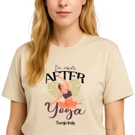 koszulka-t-shirt-prezent-milosniczki-yogi-i-am-nicer-after-yoga-imie-rozm-m