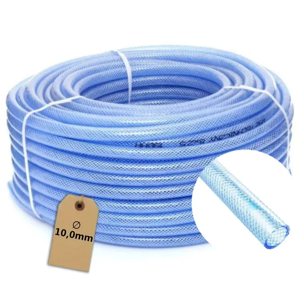 Wąż przewód pneumatyczny do powietrza 10mm Techniczny zbrojony - 50m