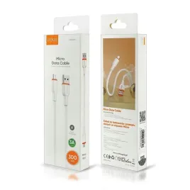 kabel-vidvie-3m-micro-usb-bialy-3a-fast-charging-szybkie-ladowanie-przesyl