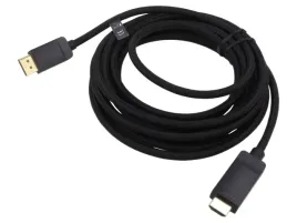 kabel-displayport-wtykhdmi-wtyk-pvc-tekstylny-4kuhd-2160p-x1szt