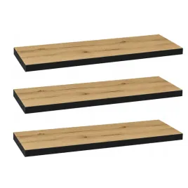 zestaw-2x-polka-40-cm-scienna-do-pokoju-salonu-debowa-wykonczenie-czarne