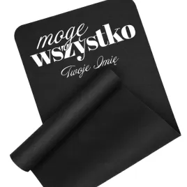 mata-do-cwiczen-czarna-treningowa-fitness-joga-gruba-moge-wszystko-imie-wz