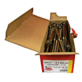 klimas-wkcp-wkrety-ciesielskie-8x200-mm-tx40-48-szt