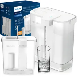 filtr-wody-philips-awp2980wh3-bialy-z-zestawem-wkladow-dzbanek-filtrujacy