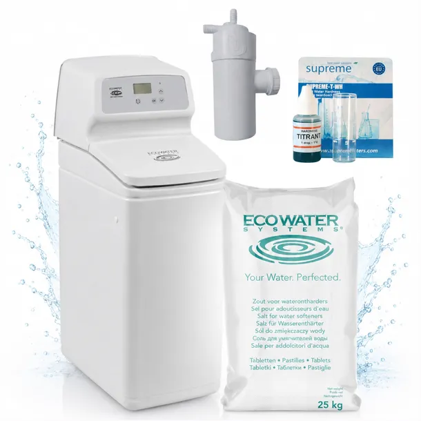 Zmiękczacz Wody ECOWATER COMFORT+ 300 Stacja Uzdatniania Wody dla 3-4 osób
