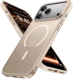 miracase-etui-magsafe-do-iphone-17-pro-63-bezowe-matowe-szklo-lcd