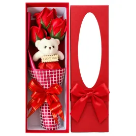 flower-box-sztuczne-kwiaty-mydlane-5szt-roz-mis-w-pudelku-kwiaty-na-prezent
