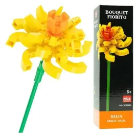 kwiaty-z-klockow-dalia-zolta-85-elementow-25-cm-nice-bukiet-6