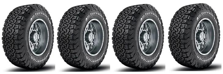 225/70R16 BFGOODRICH ALL TERRAIN T/A KO2 KOMPLET WYPRZEDAŻ