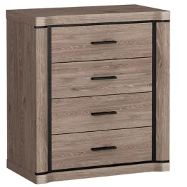 nowoczesna-komoda-dallas-d-4-dab-truflowy-80-5-cm-czarne-uchwyty
