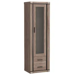 waska-przeszklona-witryna-dallas-d-16-dab-truflowy-58-cm-slupek
