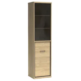 wysoka-witryna-slupek-mediolan-m-4-hikora-49-cm-w-loftowym-stylu-z-szuflada