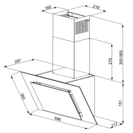 okap-przyscienny-kominowy-maan-vertical-eco-duo-glass-czarny-front-szklo-60