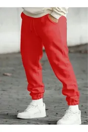 meskie-spodnie-dresowe-welurowe-w-czerwonym-odcieniu-z-mankietem-s-5ia