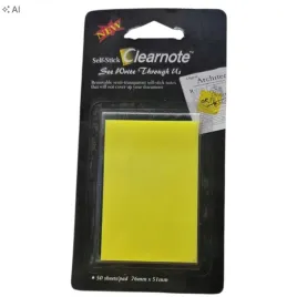 stick-n-karteczki-samoprzylepne-przezroczyste-zolte-76x51-mm-50-kartek